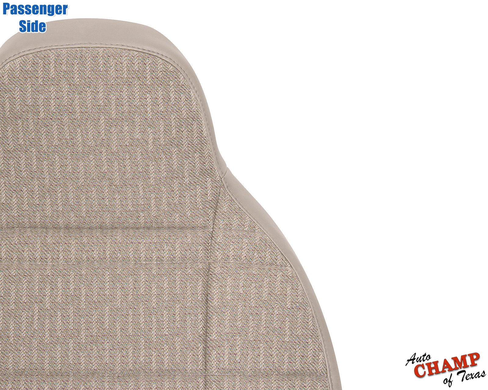 tan cloth seat cover replacement for 1999-2001 jeep cherokee sport se passenger side lean back