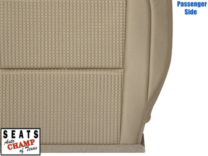 2008 2015 nissan titan tan cloth cover passenger seat bottom