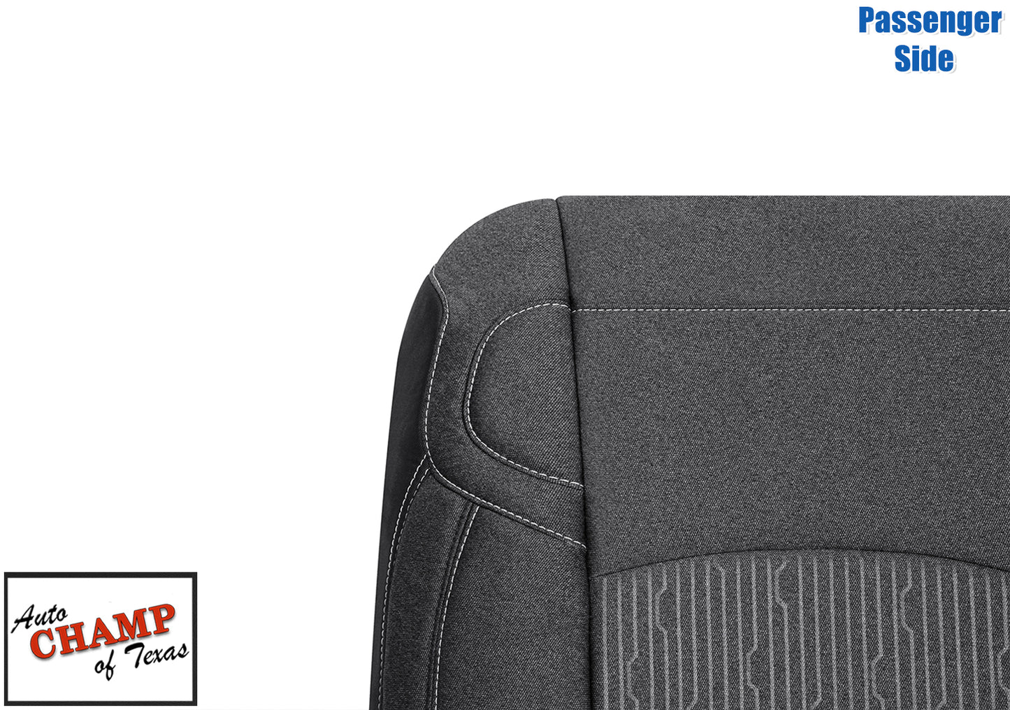 2019 2024 dodge ram 2500 gray cloth seat back cover