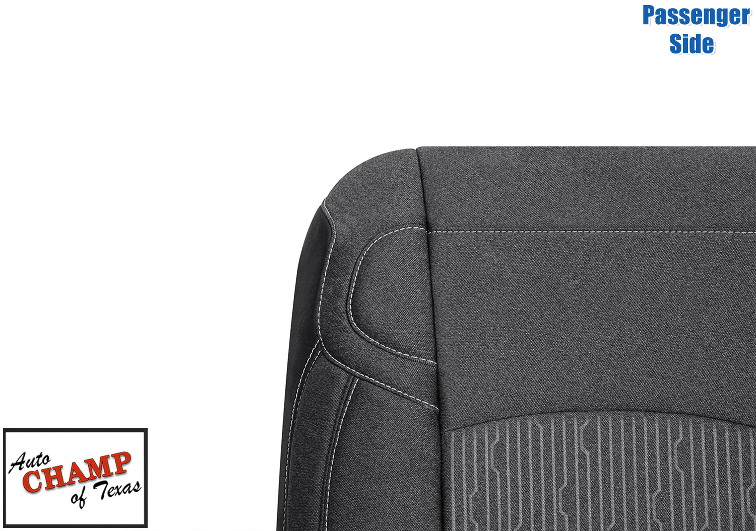 2019 2024 dodge ram 2500 gray cloth seat back cover