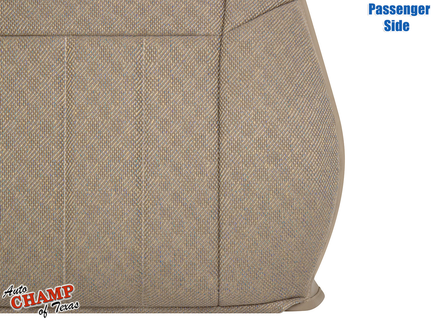 1999-2001 jeep cherokee classic passenger side lean back cloth seat cover tan camel