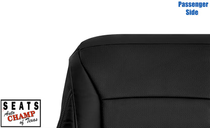 2013–2017 Honda Accord 4-Door Passenger Lean Back Leather Seat Cover Black