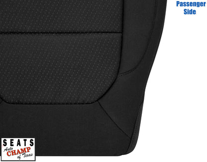 2020 2023 chevy silverado gmc sierra work truck driver bottom seat replacement black