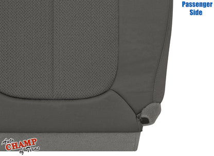 2009 2010 ford f150 stx xl bottom cloth seat cover medium stone gray