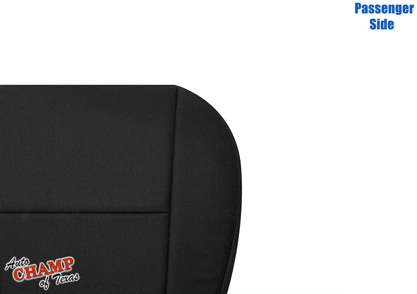 2000–2005 Dodge Neon SXT Passenger Bottom Cloth Seat Cover Black