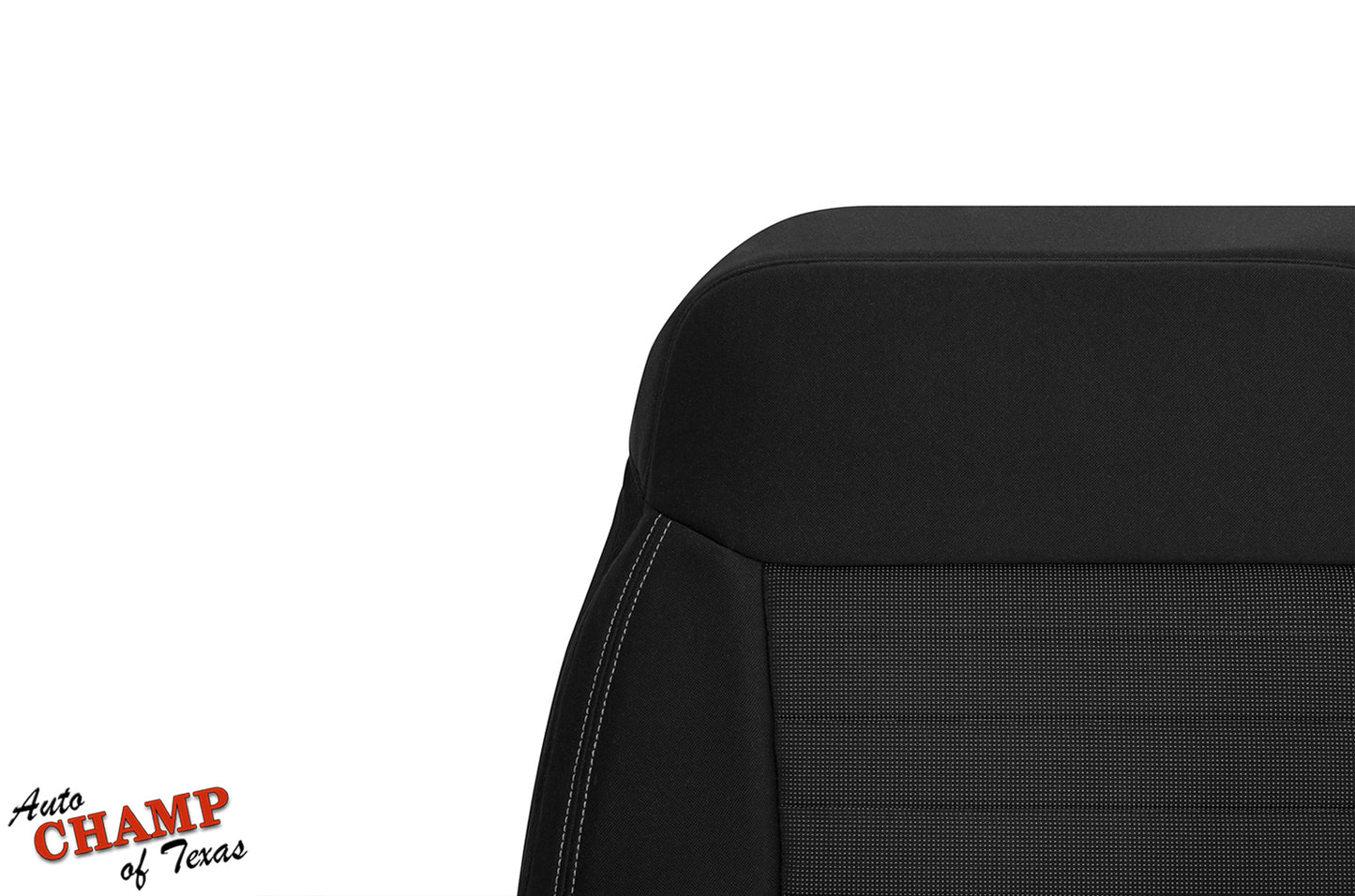 2019-2023 Ford Ranger Driver Side Lean Back Cloth Seat Cover Black