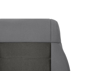 2008-2010 Jeep Wrangler X Driver Side Lean Back Cloth Seat Cover 2-Tone Gray