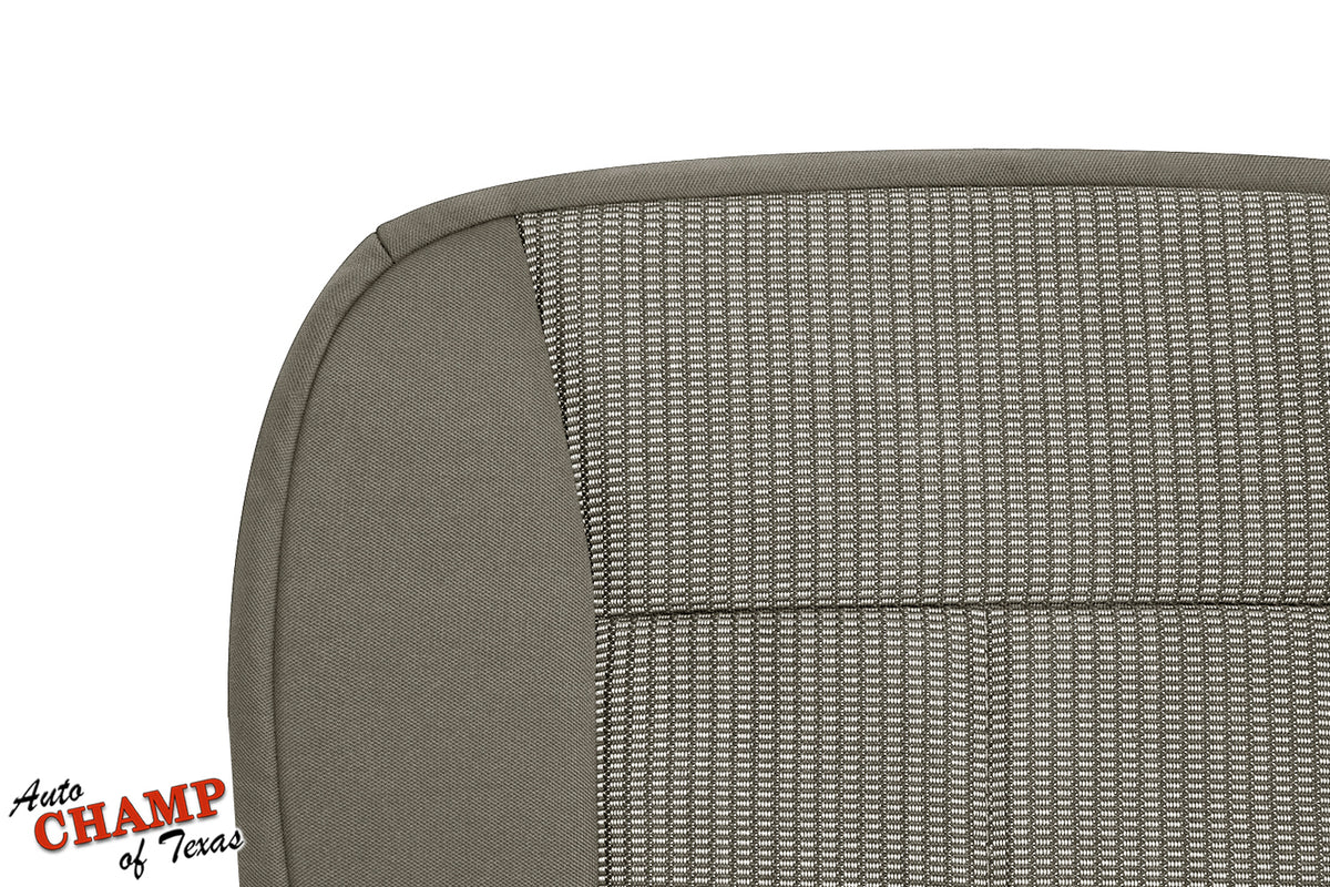 2007-2011 Dodge Dakota Driver Bottom Cloth Seat Cover Medium Khaki Tan