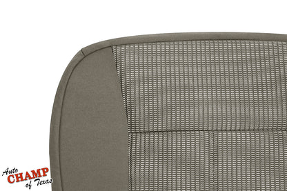 2007-2011 Dodge Dakota Driver Bottom Cloth Seat Cover Medium Khaki Tan