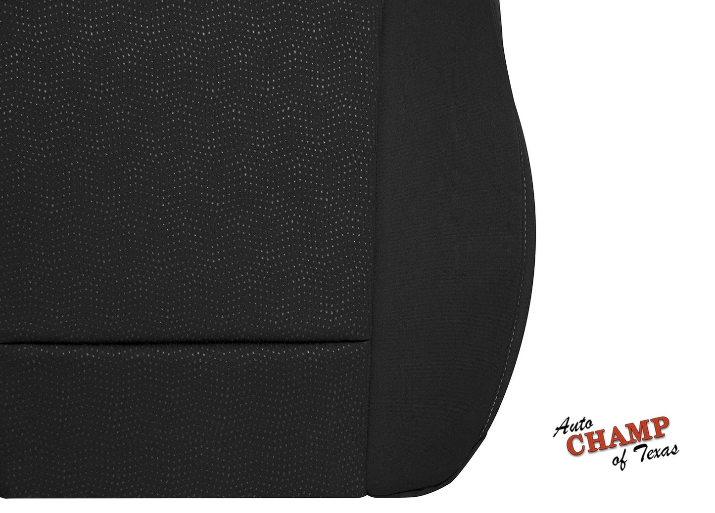 2015-2017 Subaru Legacy Driver Side Lean Back Seat Cover Black Cloth