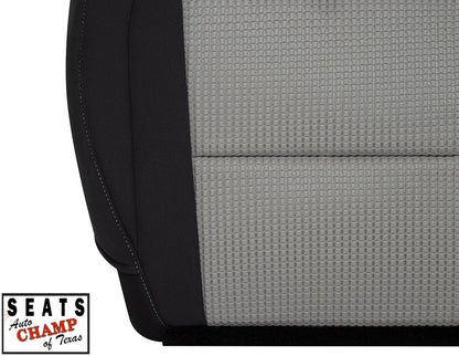 nissan titan driver seat cover black gray 2008 2015