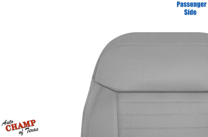 2019-2023 Ford Ranger Passenger Side Lean Back Cloth Seat Cover Gray