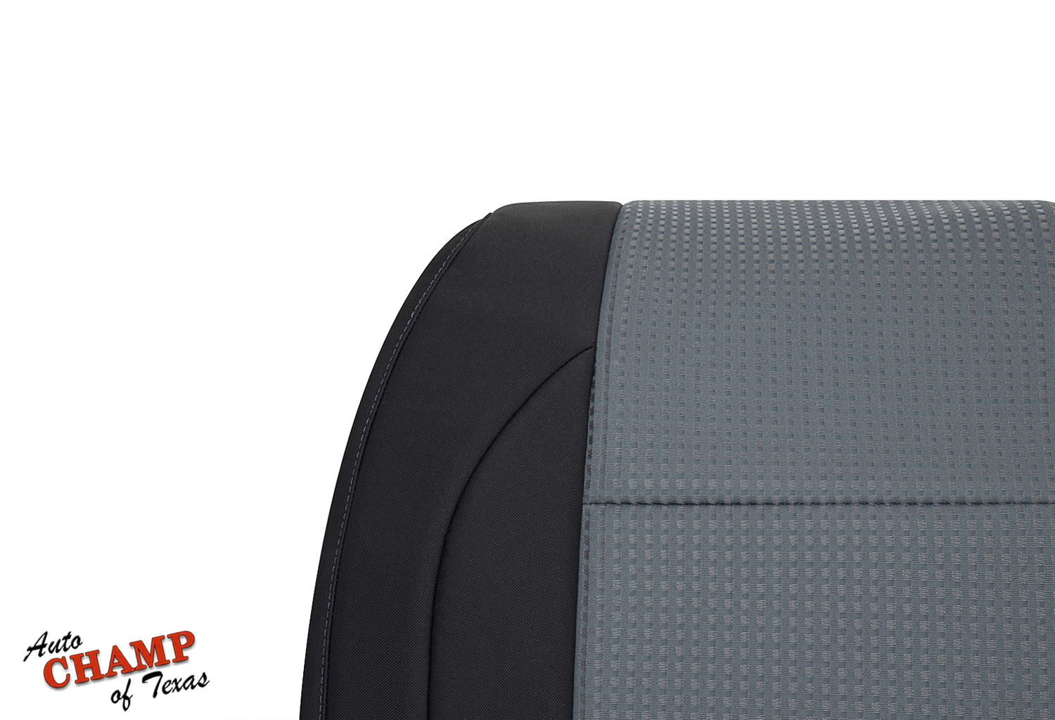 nissan titan 2004 2007 driver back seat cover black and gray cloth replacement
