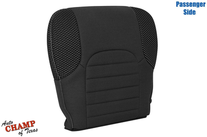 2005-2021 Nissan Frontier PRO-4X Passenger Side Bottom Cloth Seat Cover Dark Gray
