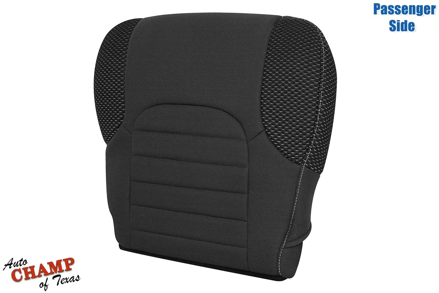 2005-2021 Nissan Frontier PRO-4X Passenger Side Bottom Cloth Seat Cover Dark Gray