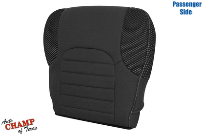 2005-2021 Nissan Frontier PRO-4X Passenger Side Bottom Cloth Seat Cover Dark Gray