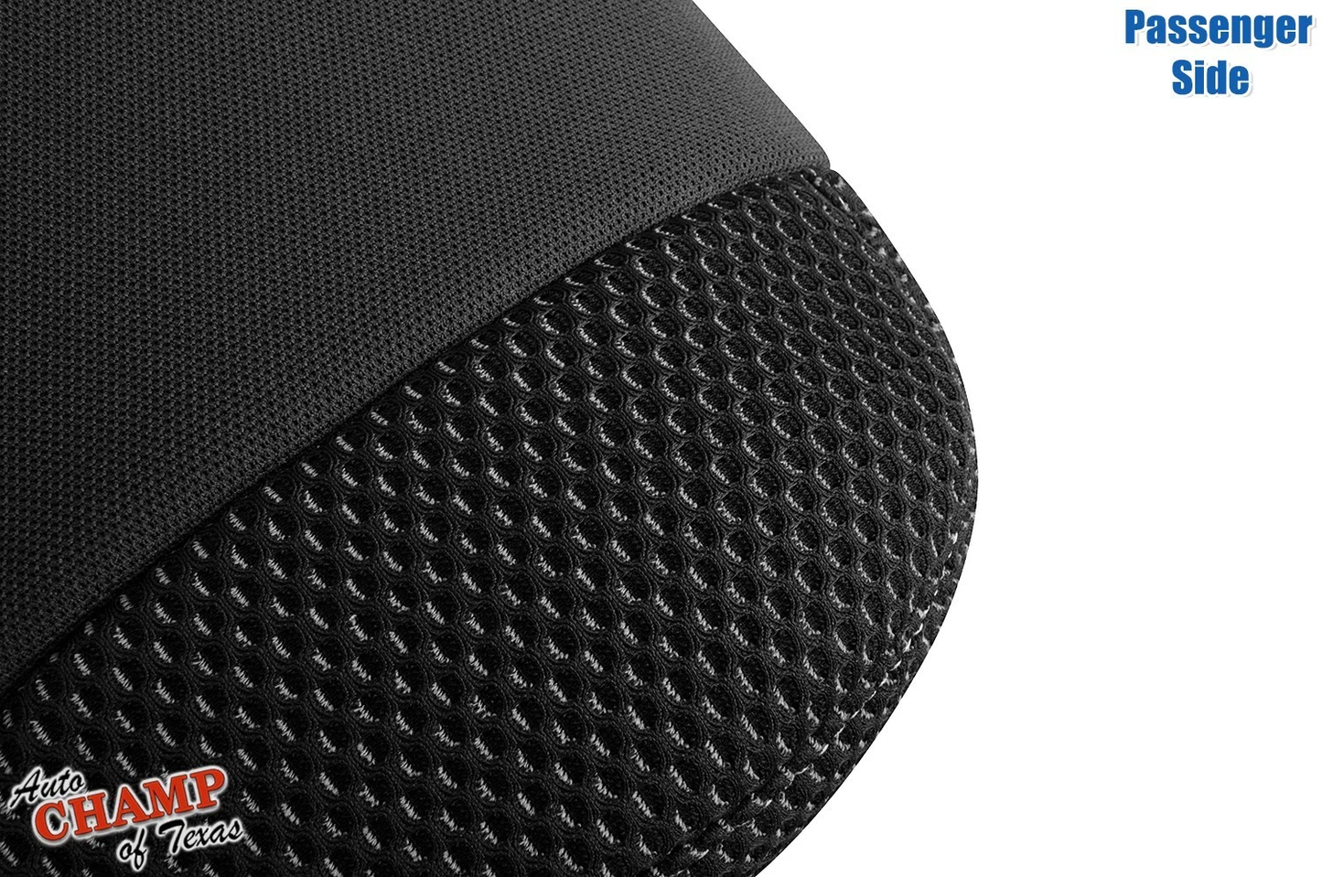 2005-2021 Nissan Frontier PRO-4X Passenger Side Bottom Cloth Seat Cover Dark Gray