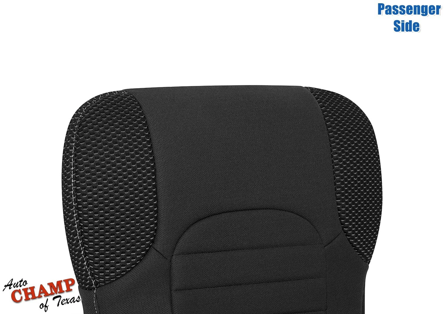 2005-2021 Nissan Frontier PRO-4X Passenger Side Bottom Cloth Seat Cover Dark Gray