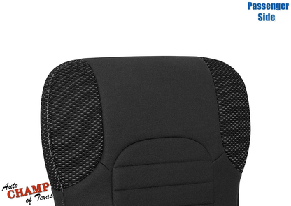 2005-2021 Nissan Frontier PRO-4X Passenger Side Bottom Cloth Seat Cover Dark Gray