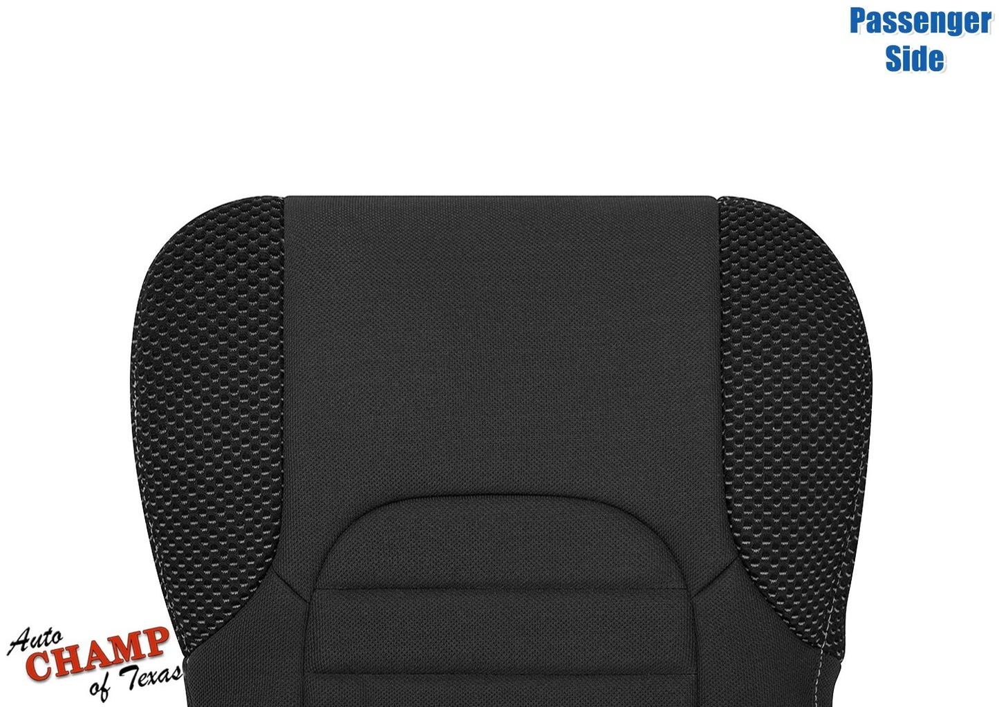2005-2021 Nissan Frontier PRO-4X Passenger Side Bottom Cloth Seat Cover Dark Gray