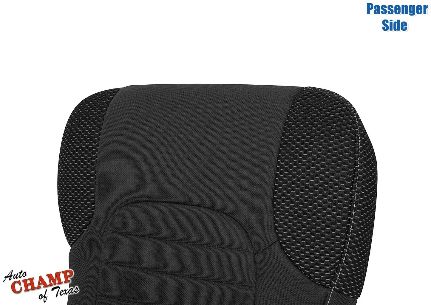 2005-2021 Nissan Frontier PRO-4X Passenger Side Bottom Cloth Seat Cover Dark Gray