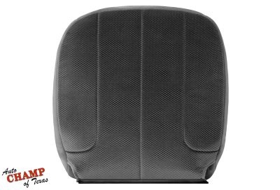 2003-2005 Dodge Ram 3500 SLT Driver Side Lean Back Replacement Cloth Seat Cover: Dark Gray